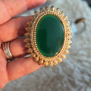 𝗩𝗢𝗚𝗨𝗘 𝗝𝗟𝗥𝗬 𝗩𝗜𝗡𝗧𝗔𝗚𝗘 𝗘𝗠𝗘𝗥𝗔𝗟𝗗/𝗖𝗥𝗬𝗦𝗧𝗔𝗟 𝗕𝗥𝗢𝗢𝗖𝗛